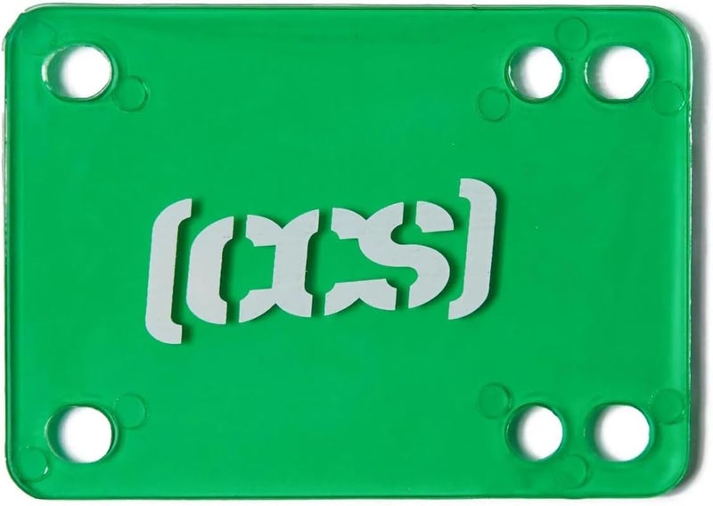 CCS [] Skateboard Riser Pads | 1/8" & 1/4" | Soft Rubber | 6 Hole Mounting Pattern | Set of 2 - Image 2
